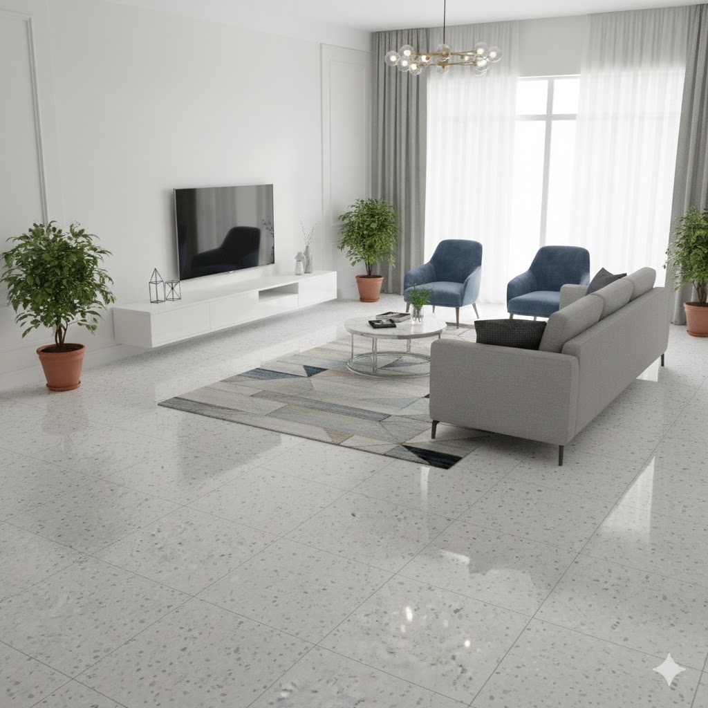 Terrazo Granulo White - Gambar 2